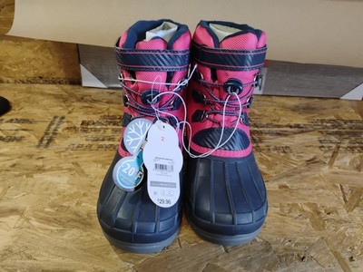 Wonder Nation Winter Boots Negative 20 Fahrenheit Temperature Rated Pink And...