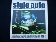 Style Auto 26 3/70 Studien Prototypen Styling Entwicklung Erlk&ouml;nige Einzelst&uuml;ck