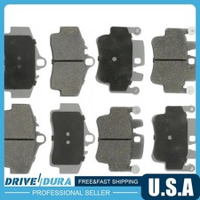 Qurucar Front Rear Disc Brake Pad Set Fits 1999-2005 Porsche 911 Qurucar Front Rear Disc Brake Pad Set Fits 1999-2005 Porsche 911