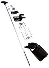 60090 Rotisserie Kit for Grills, 39-1/2", Black