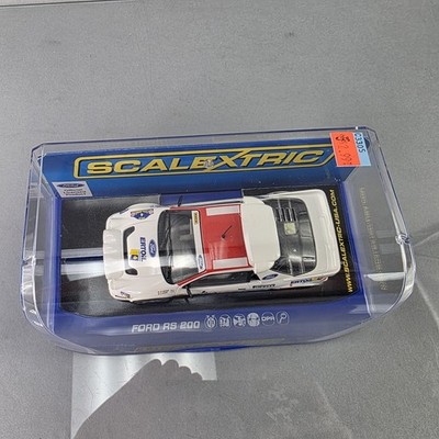 Scalextric C3305 Ford RS 200 Antonio Zanini No. 4 1/32 Slot Car