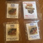 Mixed Lot 4 1992  USA  Olympics Enamel Lapel Pins  NOS In Original Packaging — photo 2