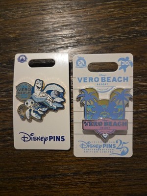 2025 Disney's Vero Beach DVC Resort 30th Anniversary Pin LE 1000 Plus Squirt And
