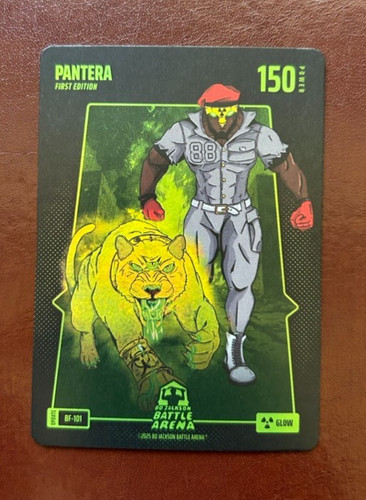 2025 Bo Jackson Battle Arena Update BF-101 Glow Battlefoil Pantera SP Robert