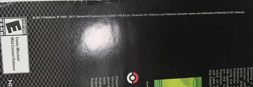 Vintage Ninendo Pokemon Black & White 2011 Book Cover / Poster 22" x 14 1/2" - Image 2 of 4