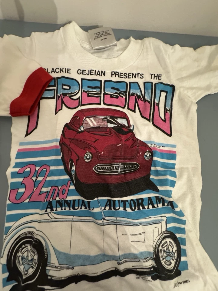 14 Vintage KIDS Classic Car T-Shirts Autorama Oakland Sacramento 80’s 90’s - Image 4 of 4