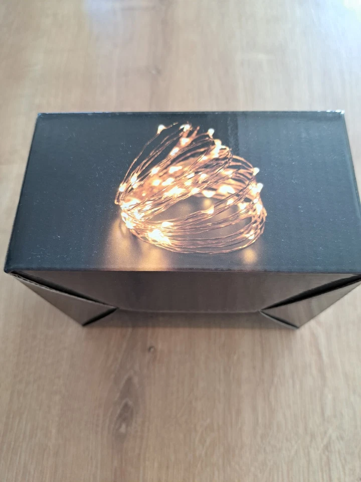 2 X 12M Battery Cooper Wire Light String Fairy Lights Xmas Party  - Image 3 of 4