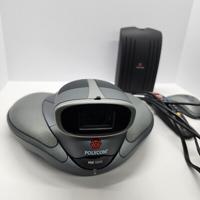 Polycom VSX 5000 PAL Video Business Conference Camera 2201-22309-200 Tested Work