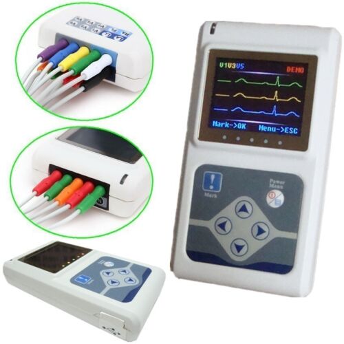 Genuine CONTEC TLC 9803 3 Channels ECG Holter, EKG Dynamic ECG Monitor System - Picture 4 of 6