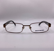 Skechers SK 1060 MBRN Matte Brown Metal Kid's Optical Eyeglasses Frame 49-18-130