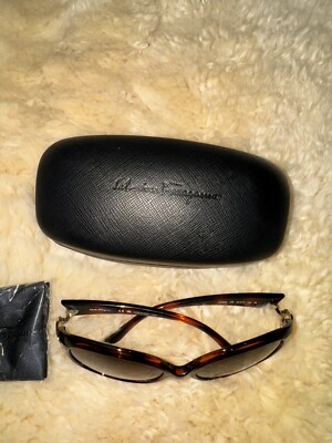 AUTHENTIC 2302 Salvatore Ferragamo SF668S Leopard 57-17-125 