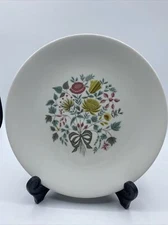 Kenmark China Strawflower Dinner Plate Floral Homer Laughlin Vintage 9.75"