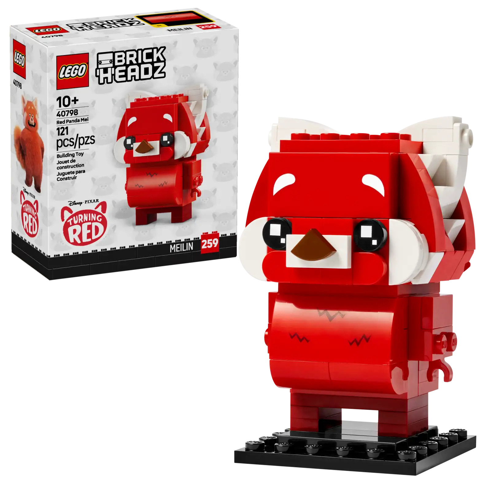 Lego Brickheadz - Red Panda Mei Meilin 40798 - Turning Red - Brand New & Sealed