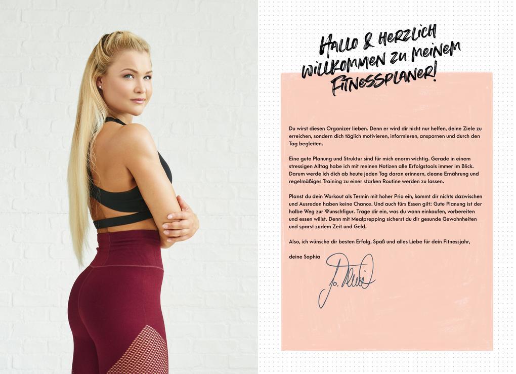 Thumbnail - Fitness Lifestyle Planer | Sophia Thiel | 2019 | Deutsch