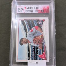 2014 Topps Update #US301 HGA 9.5 Gem Mint Mookie Betts Rookie Card RC HGA 9.5!