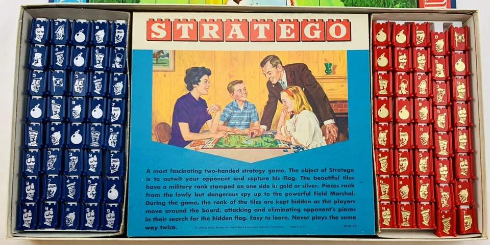 Juego de mesa Stratego 1977 de Milton Bradley completo en buen estado envío gratuito Foto 2 de 4