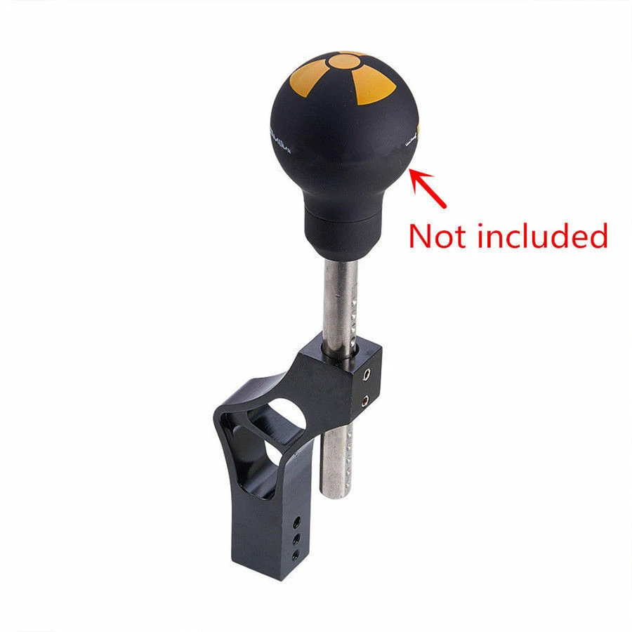 Auto SUV Adjustable Height Lever Extension Stick Car Shift Knob Gear Shifter Kit - Image 3 of 4