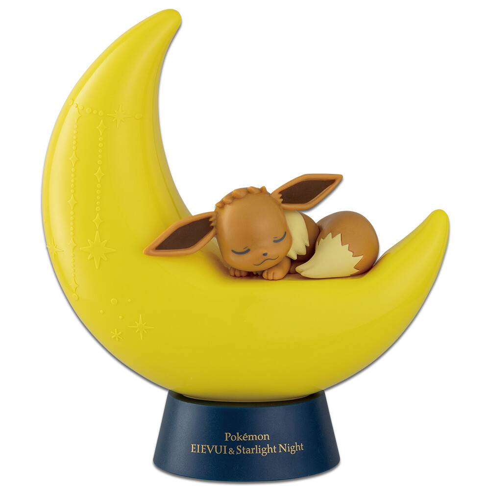 BANDAI Ichiban kuji Pokemon toy Eevee room light C Starlight Night