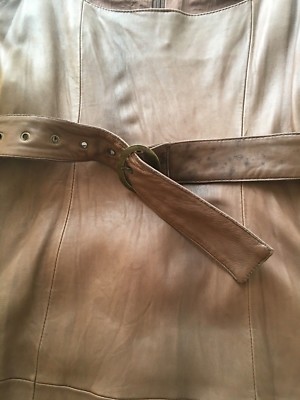 Leather Dress GESTUZ size 38 | eBay