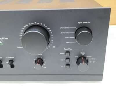 SANSUI AU-α607 Rare] SANSUI AU-D607 Stereo Integrated Amplifier Transistor