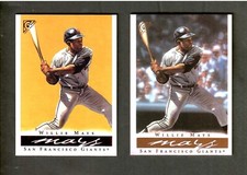 WILLIE MAYS 2003 TOPPS GALLERY#1 VARIATION & ARTIST PROOF SAN FRANCISCO GIANTS