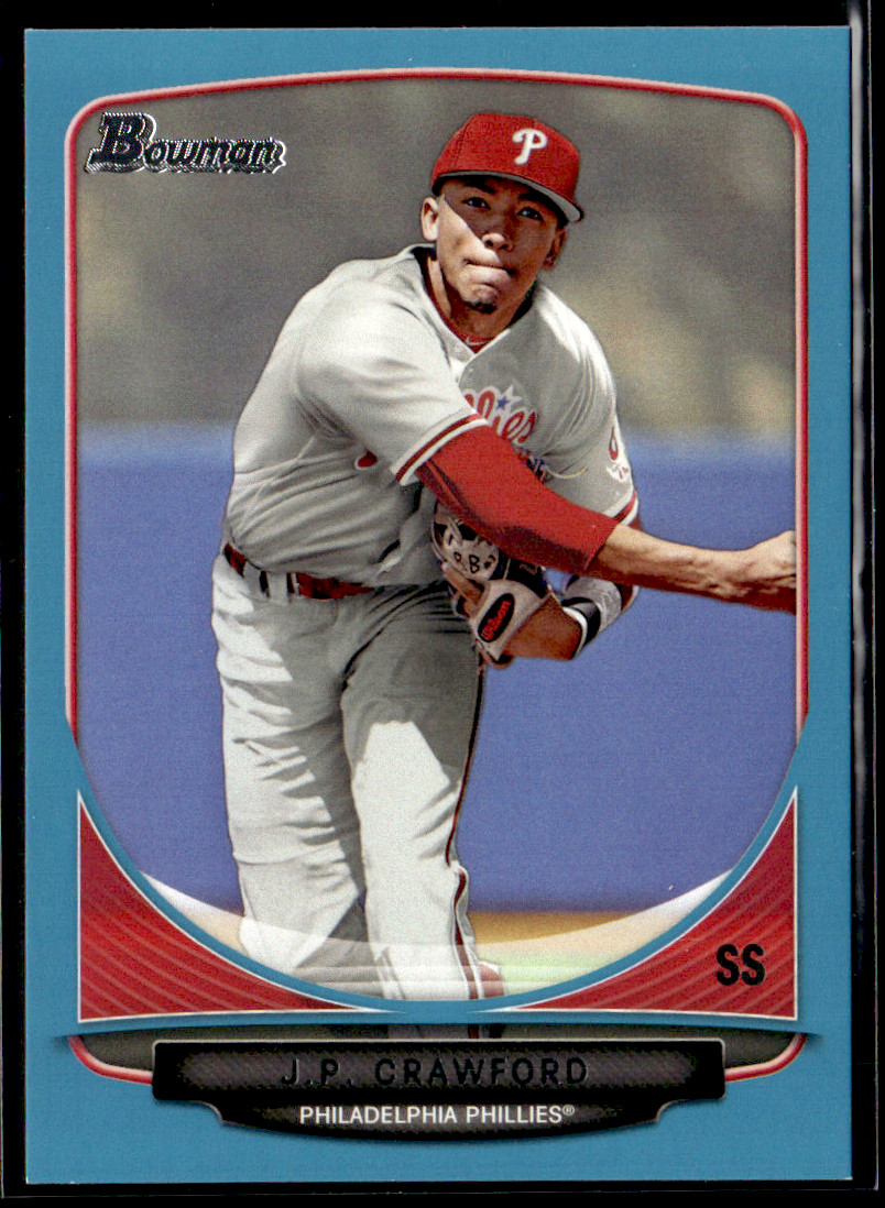 2013 Bowman Draft Picks & Prospects - Blue #BDPP32 J.P. Crawford (RC)  /500