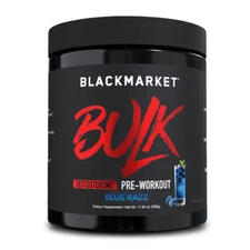 BlackMarket Labs BULK Pre-Workout, Muscle Growth, Strength, Support Testosterone