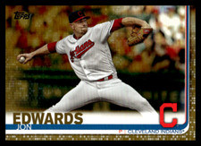 2019  Topps Gold #528 Jon Edwards Cleveland Indians  /2019