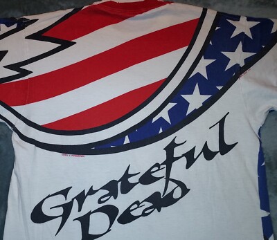 VTG 1993 GRATEFUL DEAD SUMMER TOUR T SHIRT LARGE 90s DOUBLE SIDE