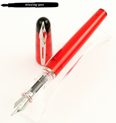 Waterman Kultur Fountain Pen in Transparent Red with F-nib | eBay