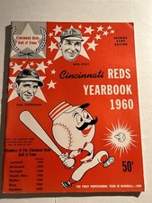 1960 CINCINNATI REDS Official Yearbook FRANK ROBINSON Jim Maloney VADA PINSON