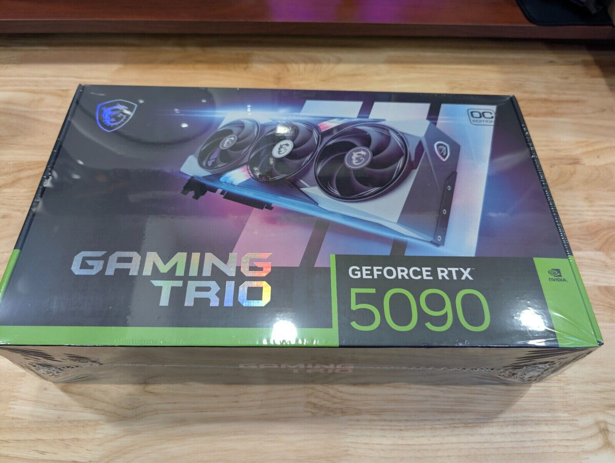✓ MSI RTX 5090 32G GAMING TRIO OC Edition NVIDIA RTX 5090 ✓ MSI RTX 5090 32G GAMING TRIO OC Edition NVIDIA RTX 5090