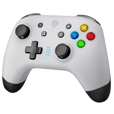 EasySMX ESM-9124 Kabelloses Bluetooth/2,4GHz Gamepad Weiß