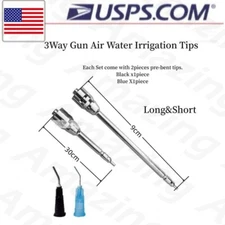 2Set Stropko Kerr Style Dental Air Water Irrigation Tips 3-Way Gun Tip Irrigator