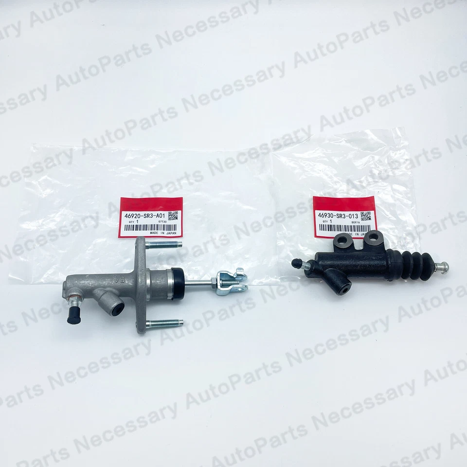 Clutch Master+Slave Cylinder For 94-01 Acura Integra & 92-00 Honda Civic D16 D18 - Image 3 of 4