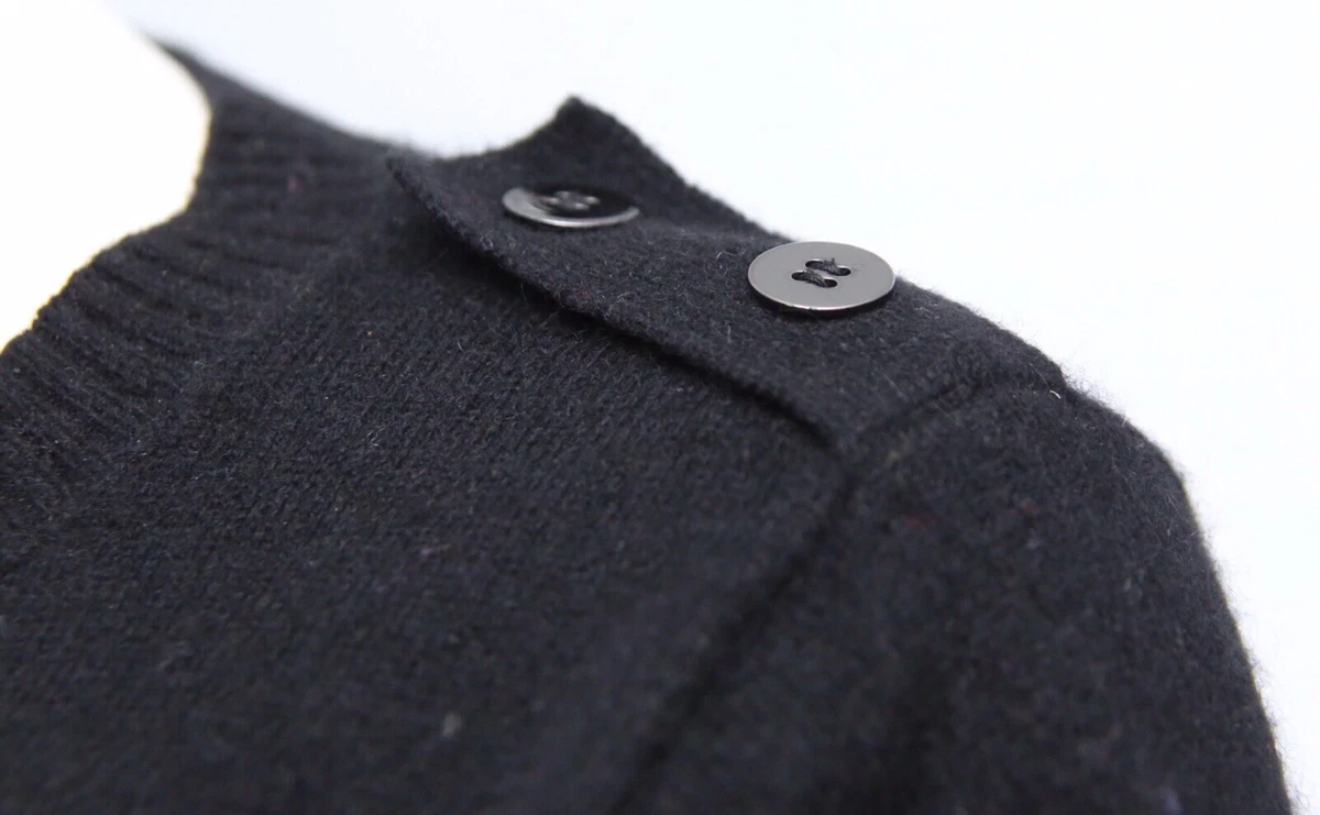 Gorgeous Jaeger Boutique Black Pure 100 Cashmere Jumper L RRP