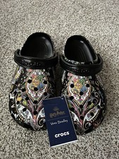 Vera Bradley  Harry Potter FRIENDS AT HOGWARTS Clog CROCS - Women sz 11 Men 9