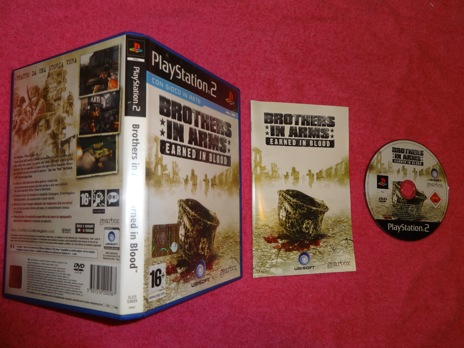 Brothers IN Arms Earned IN Blood PS2