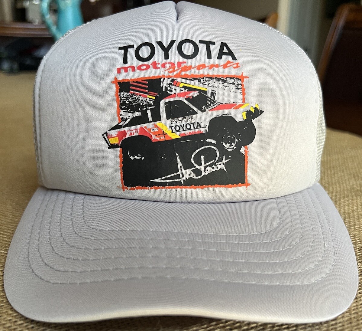 Vintage Ivan Stewart Baja 500 Toyota TRD Hat Cap Snapback 1989 Off