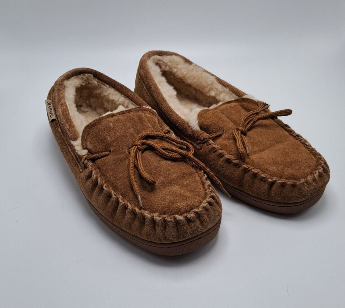 12 1295m Bearpaw Men's Moc Slippers Bearpaw Mens Moc II Suede