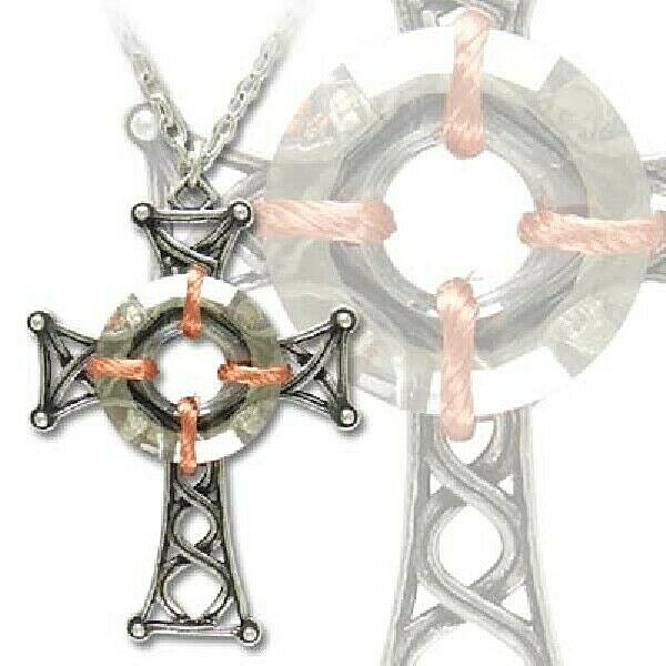 ST CAILLIN´S CROSS pendant pewter ALCHEMY GOTHIC | eBay