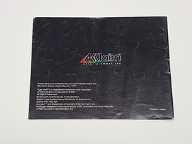 Tiger-Heli Aut&eacute;ntico Original NES Nintendo Manual Solo