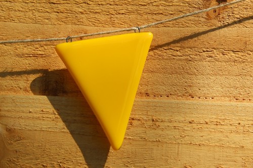 Bunting for the garden or indoors in fused glass. Weather proof, hot / cold. MTO - Picture 23 of 30