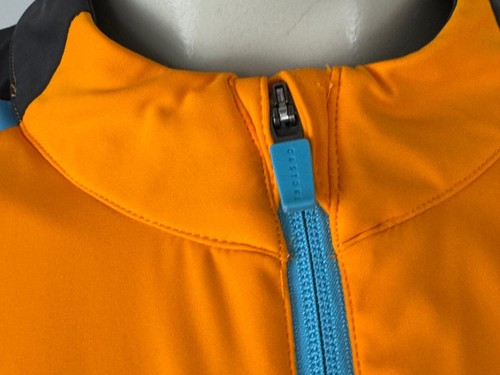 Castore McLaren F1 Indycar Team Jacket Women 10 NWOT Softshell Full Zip Orange - Picture 14 of 15