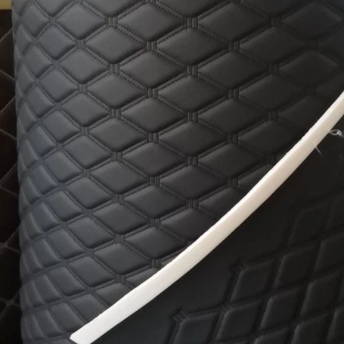 Hágalo usted mismo Tela de imitación de cuero Diamante Grueso Acolchado Esponja Parte posterior Material interior del automóvil - Imagen 14 de 33