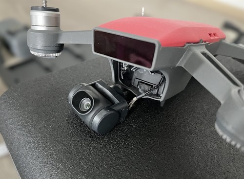 DJI Spark Combo Lava Red (Parts Only) - Picture 4 of 13