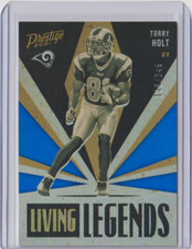 2021 Panini Prestige - Living Legends Torry Holt #LL-28 133/249 Blue XTRA POINTS