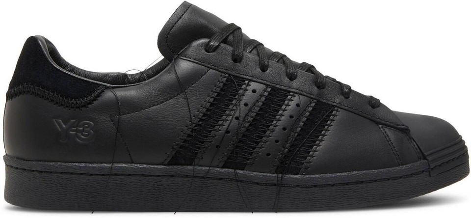 Adidas Y-3 Superstar Triple Black for sale | eBay