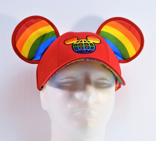 Gay Pride Rainbow Mickey Ears 