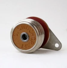 Switchcraft 75-PC1M panel mount vintage microphone connector - mate to 75MC1F